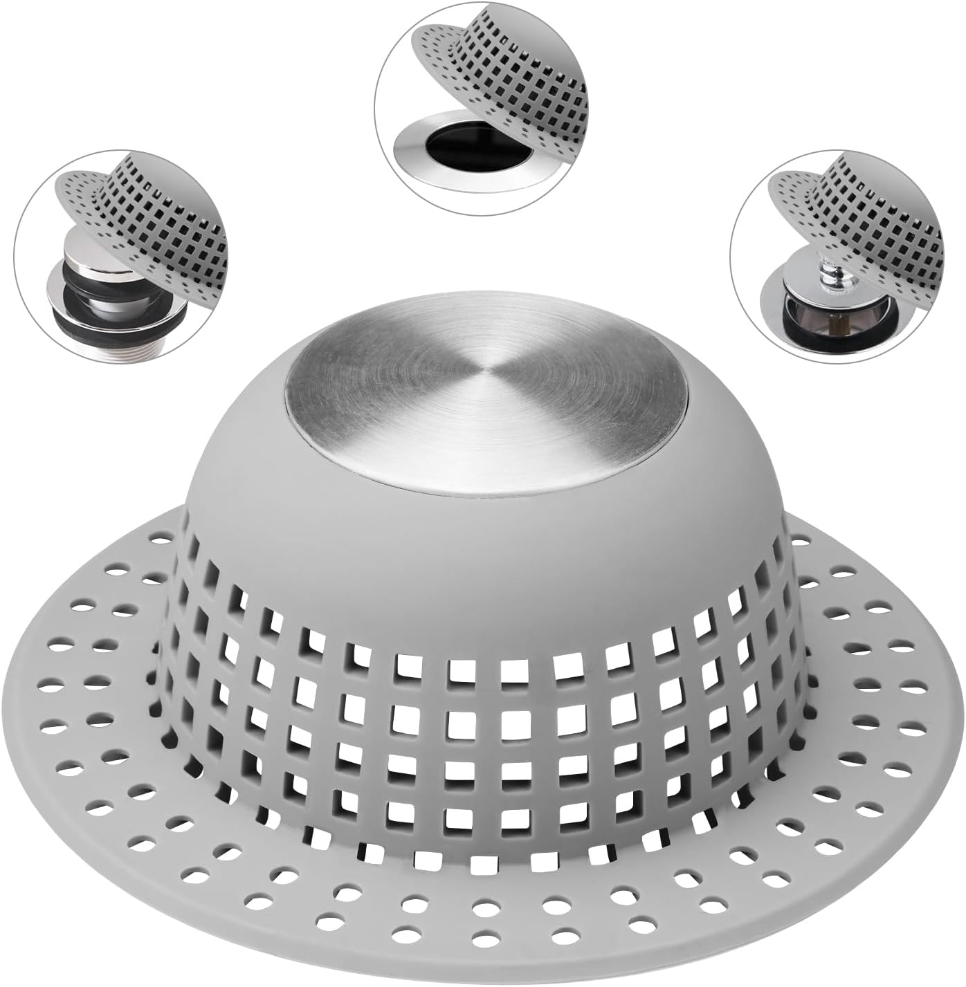 Foldable drain protector